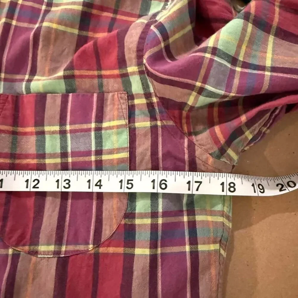 Jcrew Men's Madras Shirt